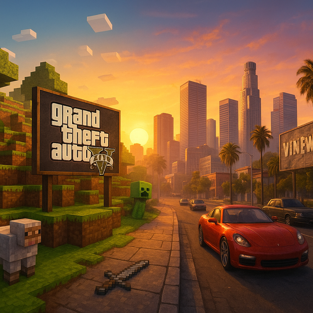Minecraft & GTA
